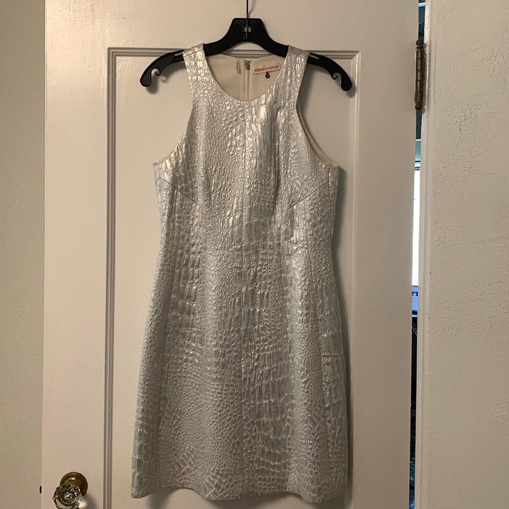 Rebecca Taylor silver dress